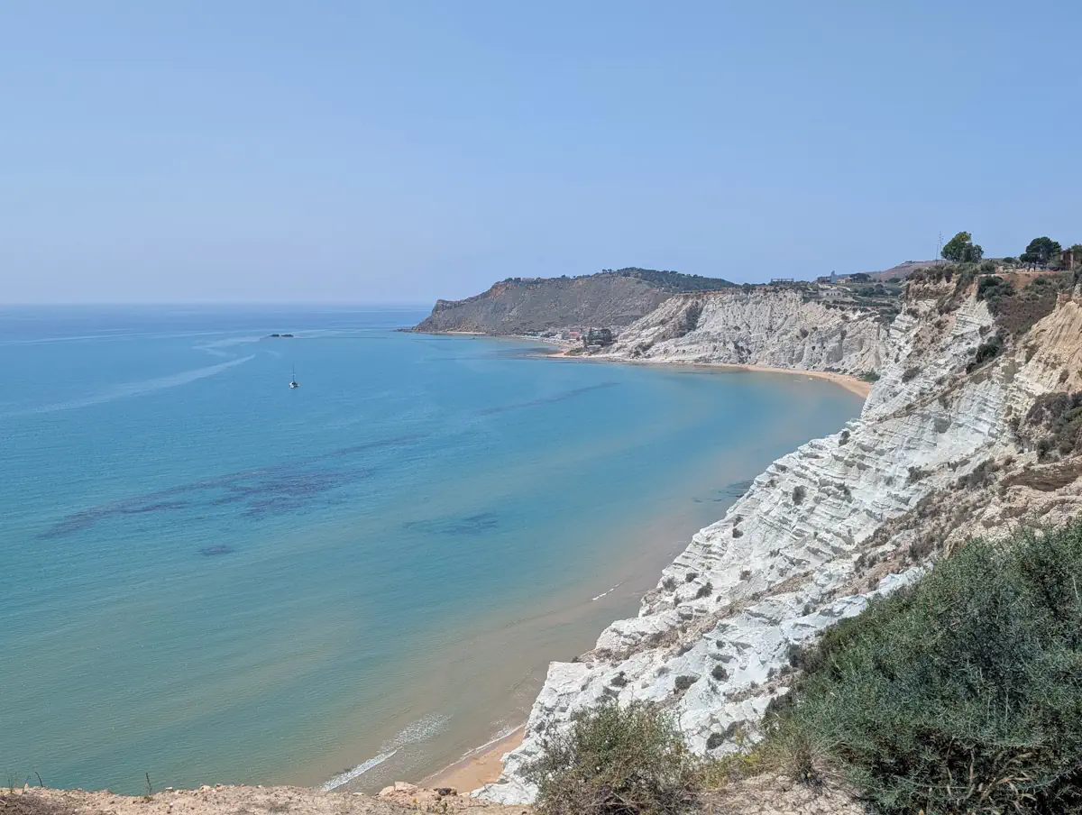 Falaises blanches Scala dei Turchi Sicile Falaises blanches Scala dei Turchi Sicile