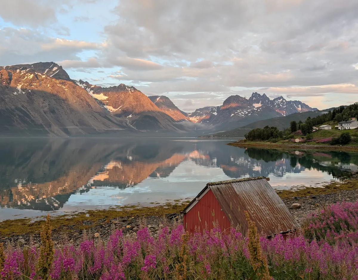 Ete tromso région nature montagnes