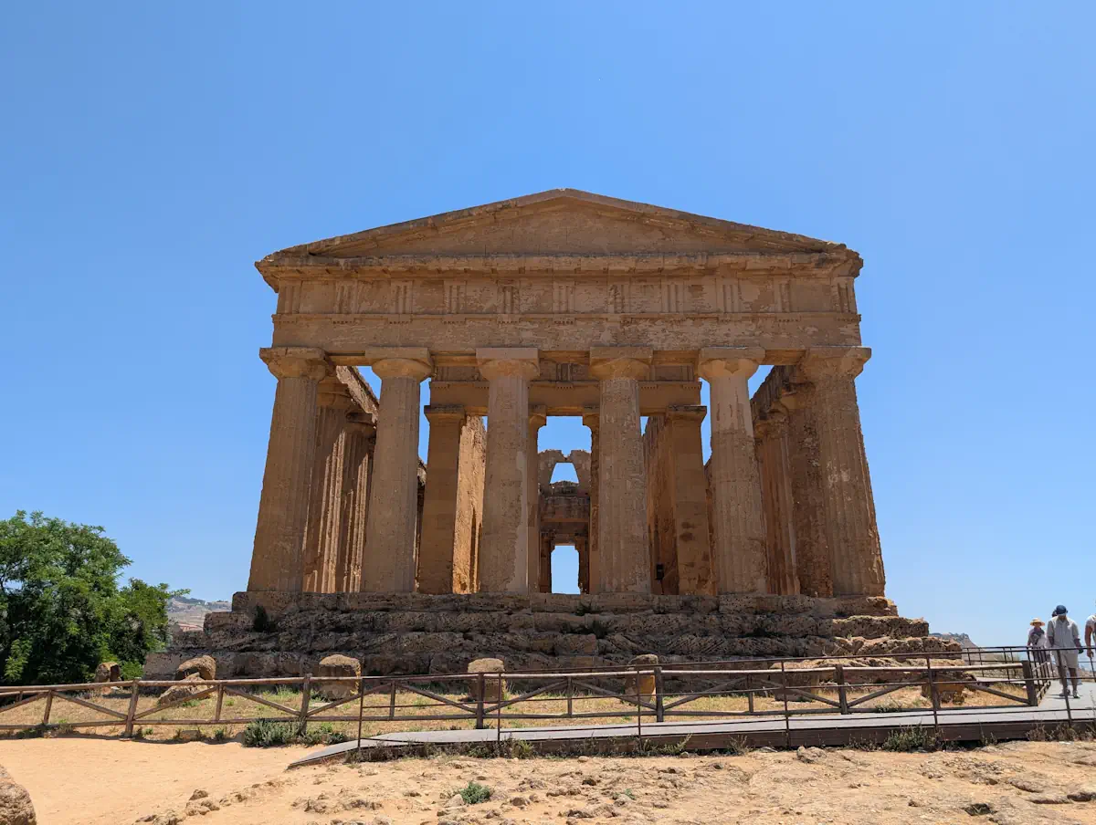 Temple Concorde Agrigente Sicile Temple grec Concorde Agrigente Sicile
