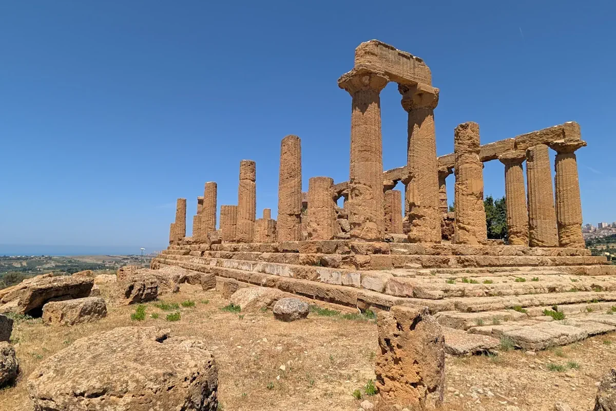 Vallée des temples Agrigente Sicile