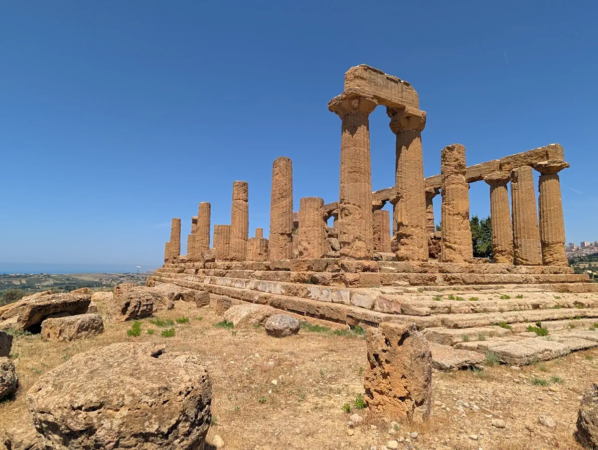 Vallée des temples Agrigente Sicile Vallée des temples Agrigente Sicile