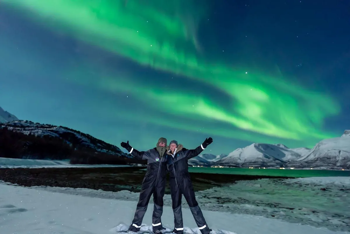 Northern lights in Tromsø with the agency Arctic Circle Tours