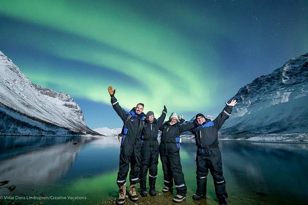 Northern lights in Tromsø with the agency Creative Vacations