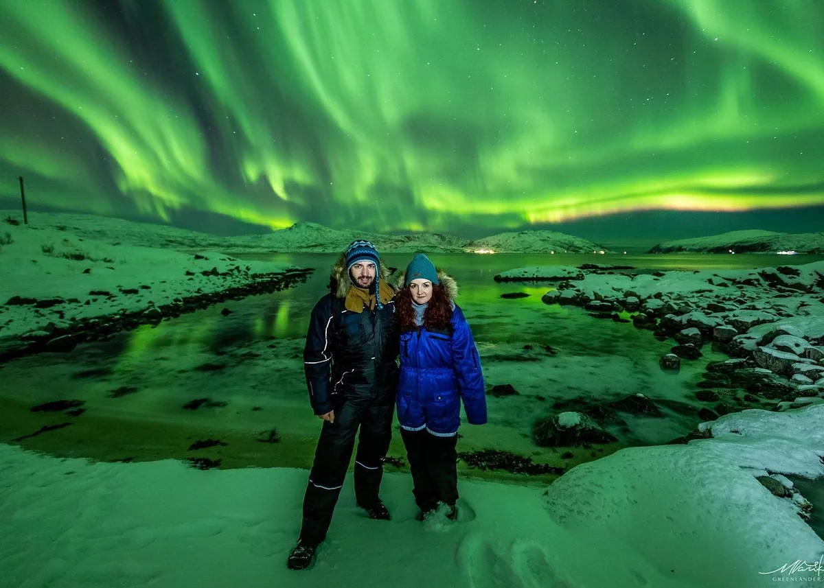 Northern lights in Tromsø with the agency Greenlander