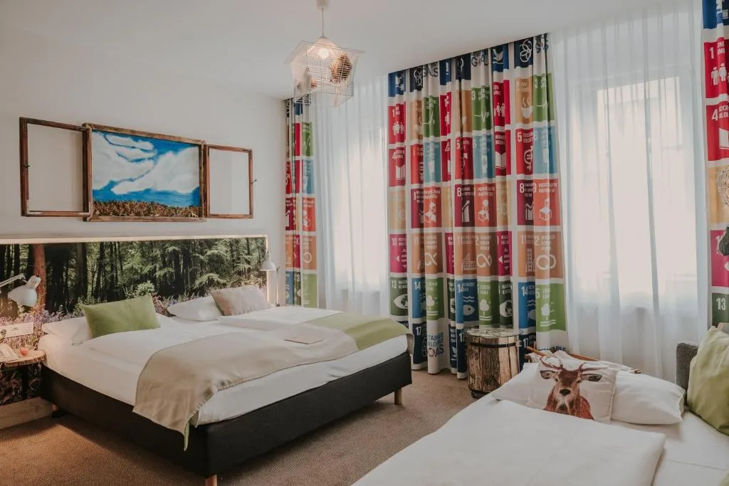 Boutiquehotel Stadthalle by Cocoon, hôtel écologique avec jardin, Vienne