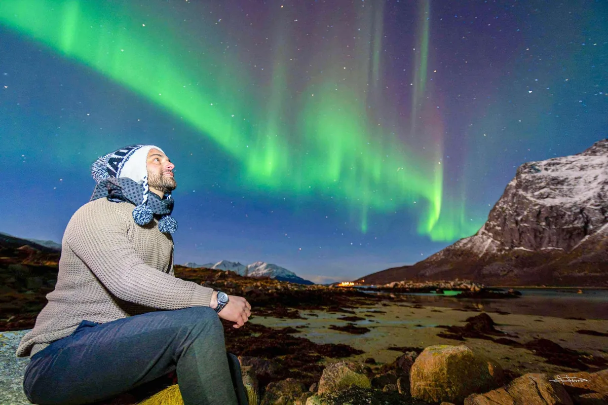 Northern lights in Tromsø with Northern Lights Safari