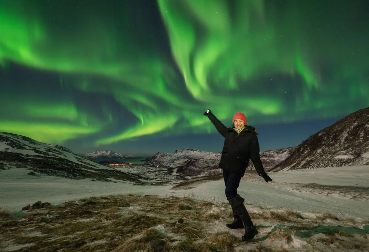 Northern lights in Tromsø with NorthernShots Tours