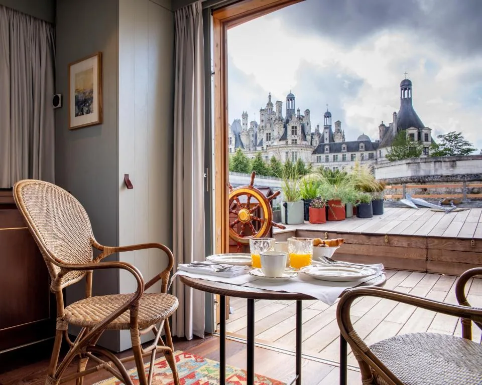 Relais de Chambord, le seul hôtel dans le domaine du château de Chambord avec vue directe sur le monument