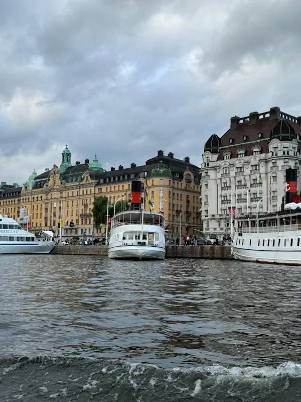 Baie Stockholm Ostermalm Suède Baie Stockholm Ostermalm Suède