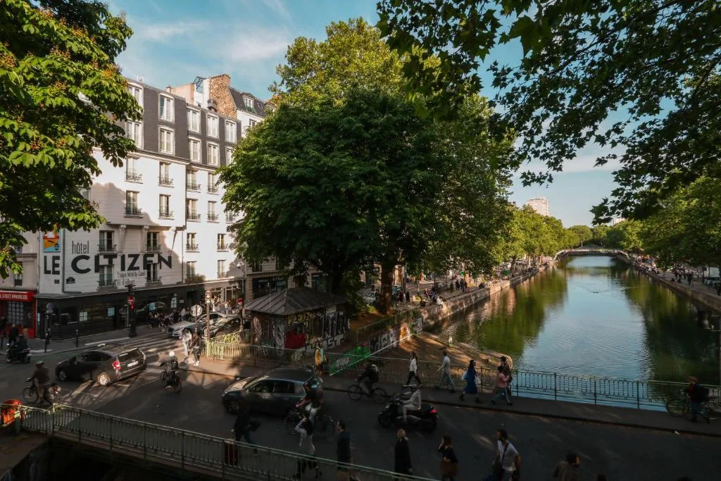 Le Citizen Hôtel — design hotel in Paris 10th arrondissement on Quai de Jemmapes overlooking the Canal Saint-Martin with a homemade pastry breakfast