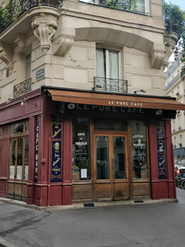 Pure Café in Paris Pure Café in Paris.