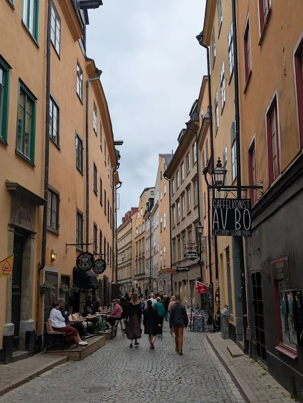 Visite Gamla Stan Stockholm Suède Visite Gamla Stan Stockholm Suède