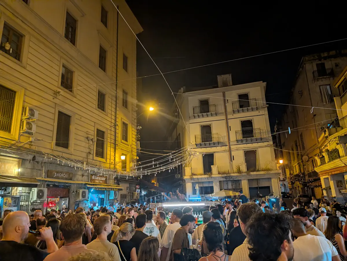 Marché Vucciria Nuit Palerme