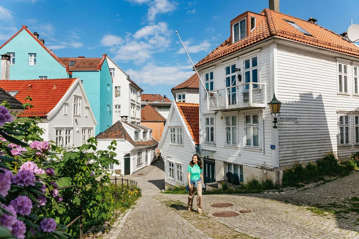Visite guidee a pied Bergen Bryggen et ruelles cachees avec I Love Bergen