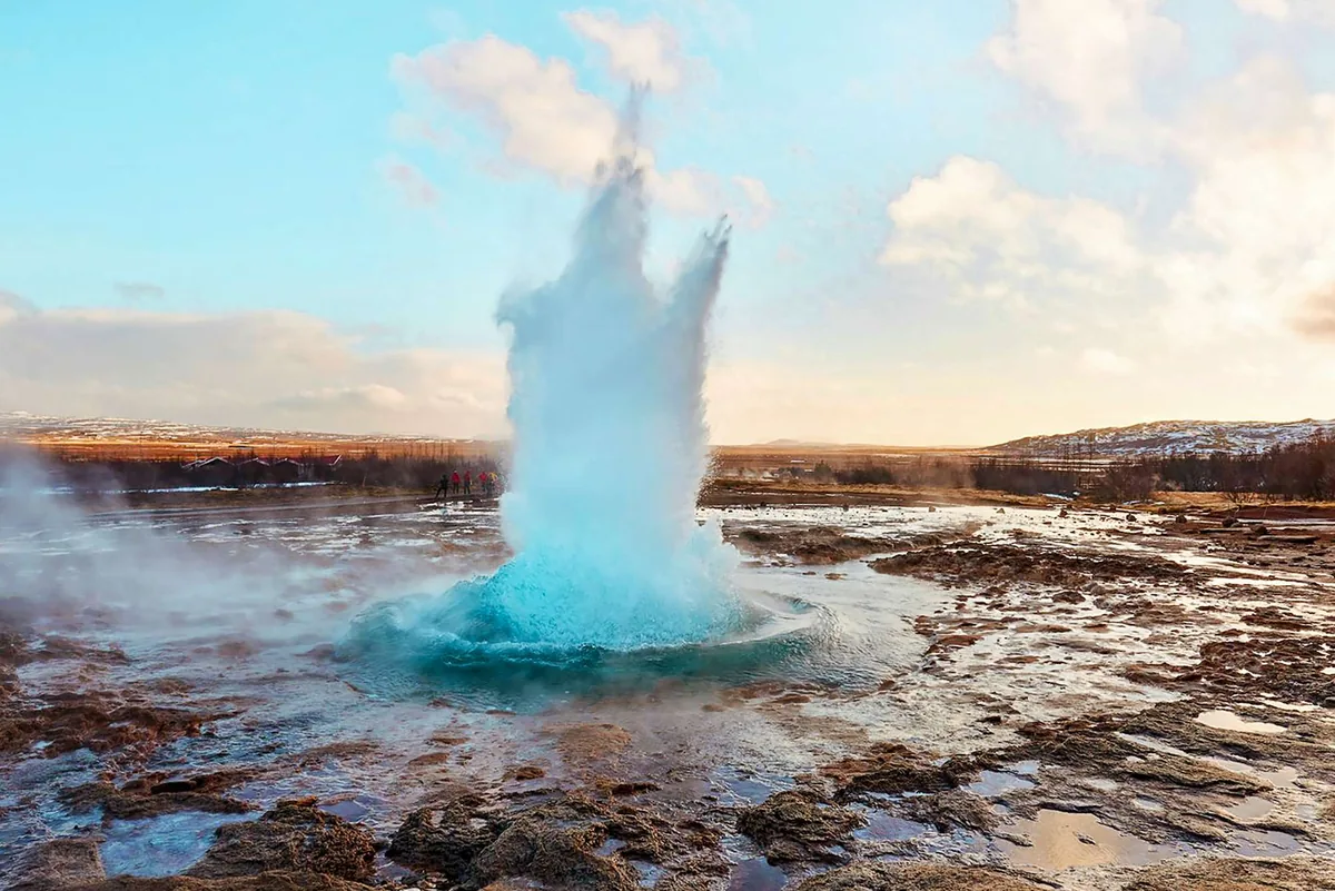 Tour clásico del Círculo Dorado y cráter Kerid desde Reykjavik con BusTravel Iceland
