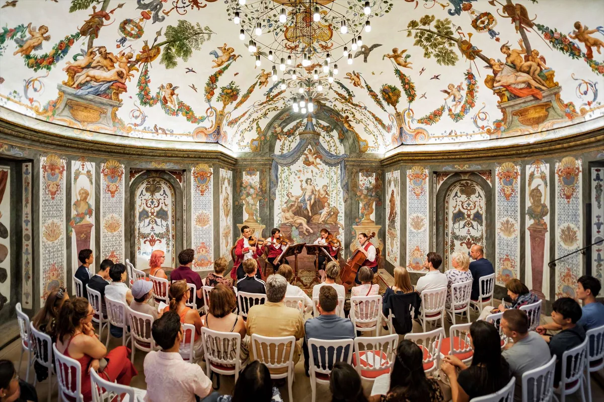 Concierto Mozart Ensemble Vienna en la Sala Terrena de la primera casa de Mozart