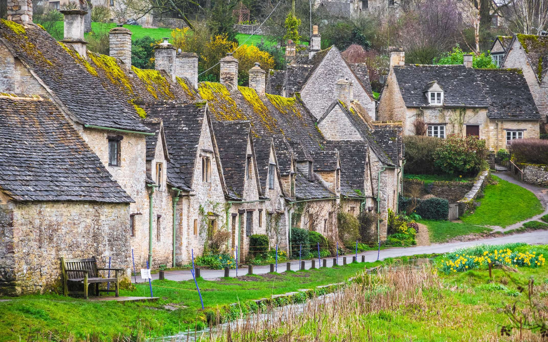 Excursion de un dia en grupo reducido por los Cotswolds desde Londres con Bibury y Bourton on the Water