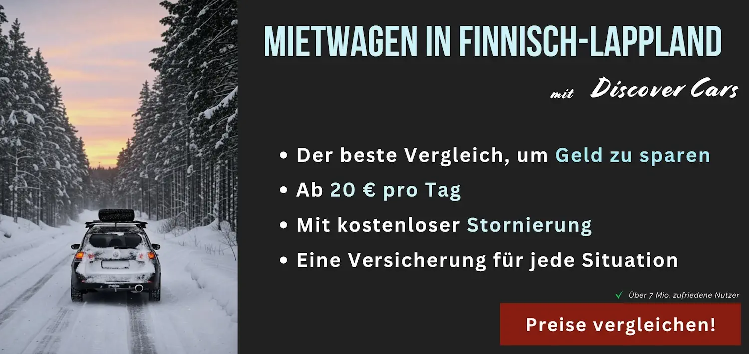 Günstige Mietwagen in Finnisch-Lappland Günstige Mietwagen in Finnisch-Lappland