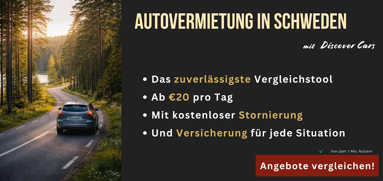 Günstige Mietwagen in Schweden