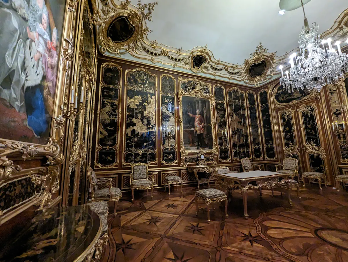 Intérieurs bureau palais schonbrunn Vienne