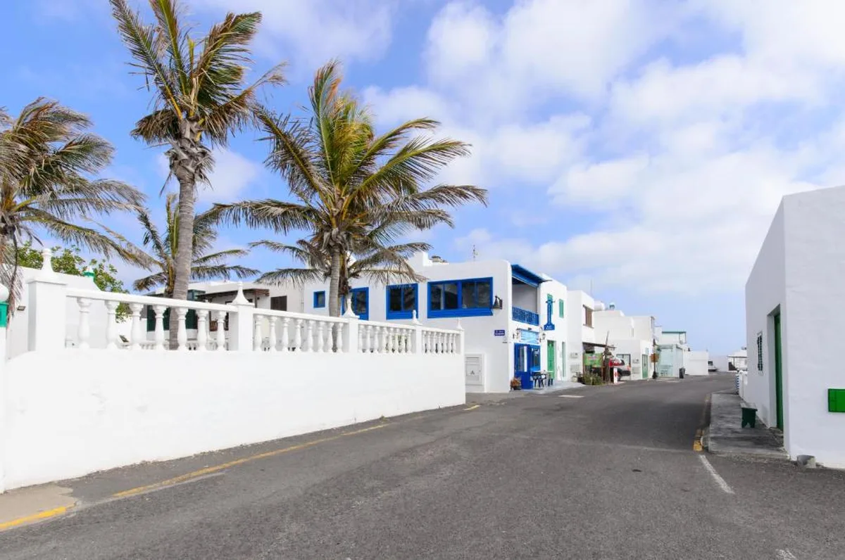 El Golfo Lanzarote apartamento en una calle tranquila del pueblo de El Golfo en Lanzarote
