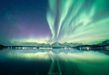 Mes 5 objectifs préférés pour photographier les aurores boréales Photo aurores boréales hiver alpes lyngen tromso norvege