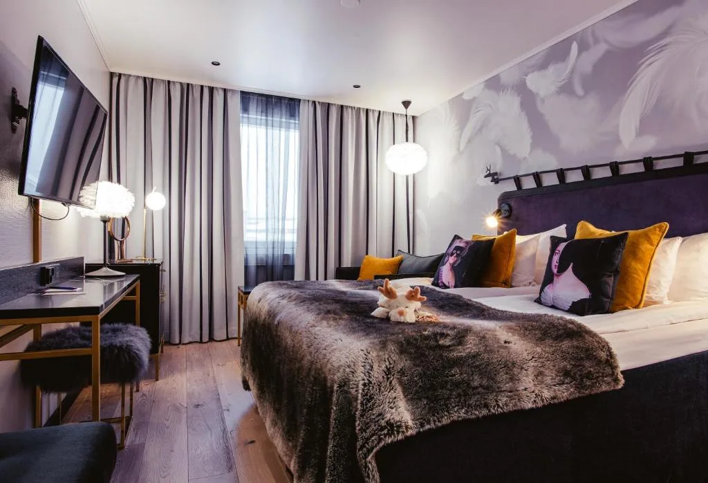 Arctic City Hotel Rovaniemi — 4-star hotel on Pekankatu in the city centre, 2 minutes from the Sampokeskus shopping centre, with saunas and quiet rooms