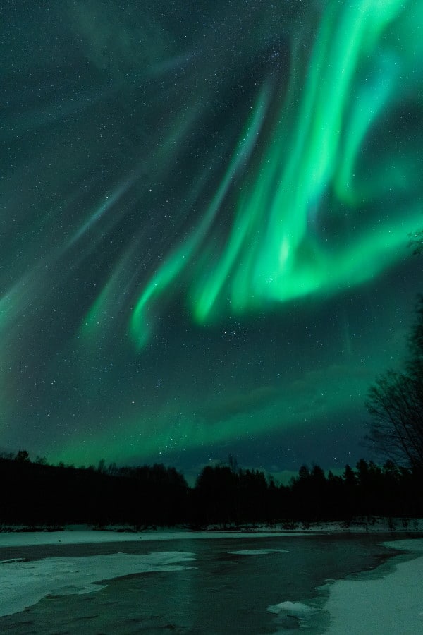 Auroras boreales en Alta, Noruega Auroras boreales en Alta, Noruega