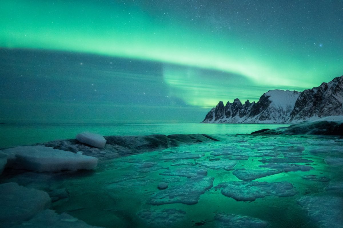 aurores boreales senja aurores boreales tungeneset senja