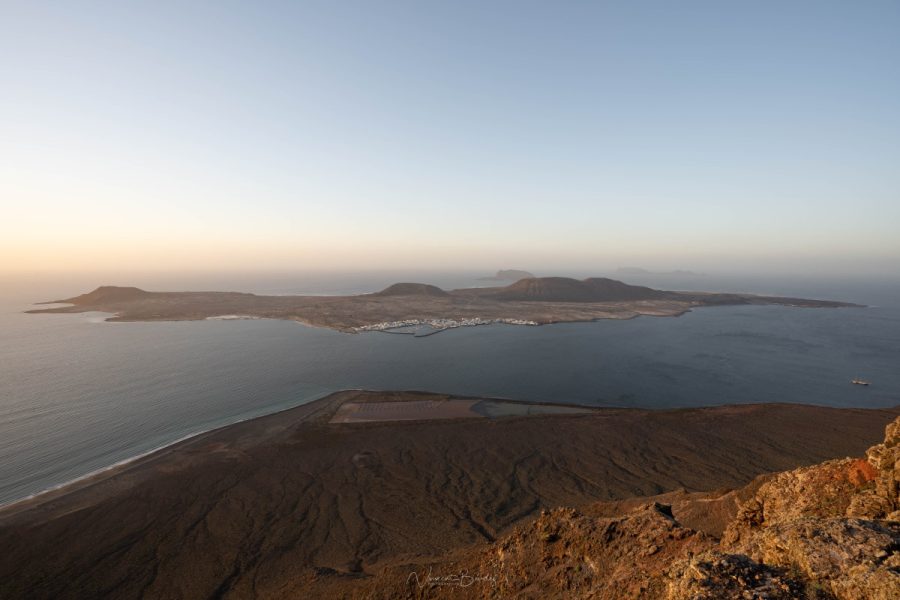 la graciosa vue depuis mirador lanzarote la graciosa vue depuis mirador lanzarote