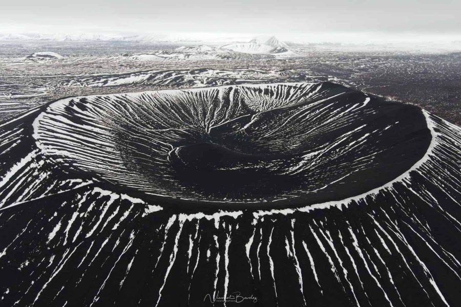 cratere hverfjall myvatn islande