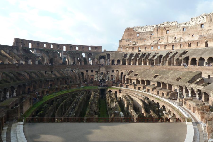 visiter intérieur colisée rome