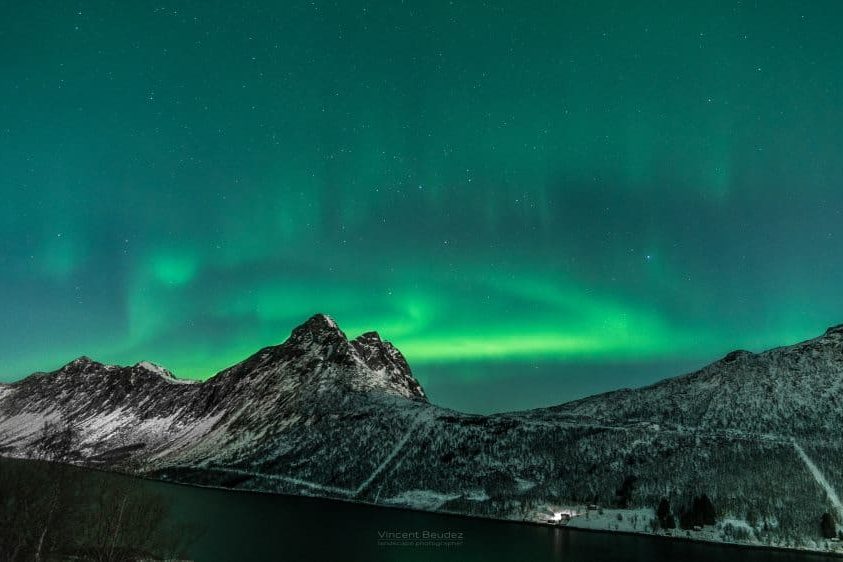 gryllefjord norvege senja aurores boreales | blog vincent voyage