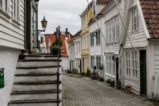 Wooden houses nordnes peninsula bergen Wooden houses nordnes peninsula bergen