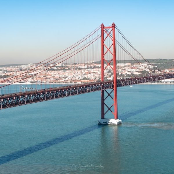 pont du 25 avril lisbonne vue christ roi portugal | Blog Vincent Voyage